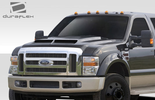 Extreme Dimensions Duraflex CVX Hood Compatible With 2008-2010 Ford Super Duty - 1 Piece - 109249