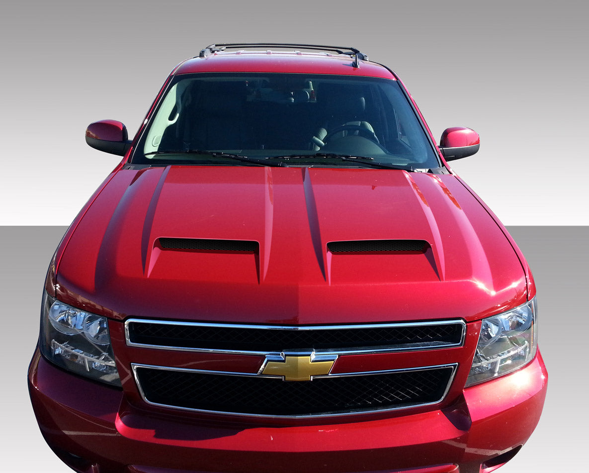 Extreme Dimensions Duraflex CVX Hood Compatible With 2007-2014 Chevrolet Tahoe - 1 Piece - 109256