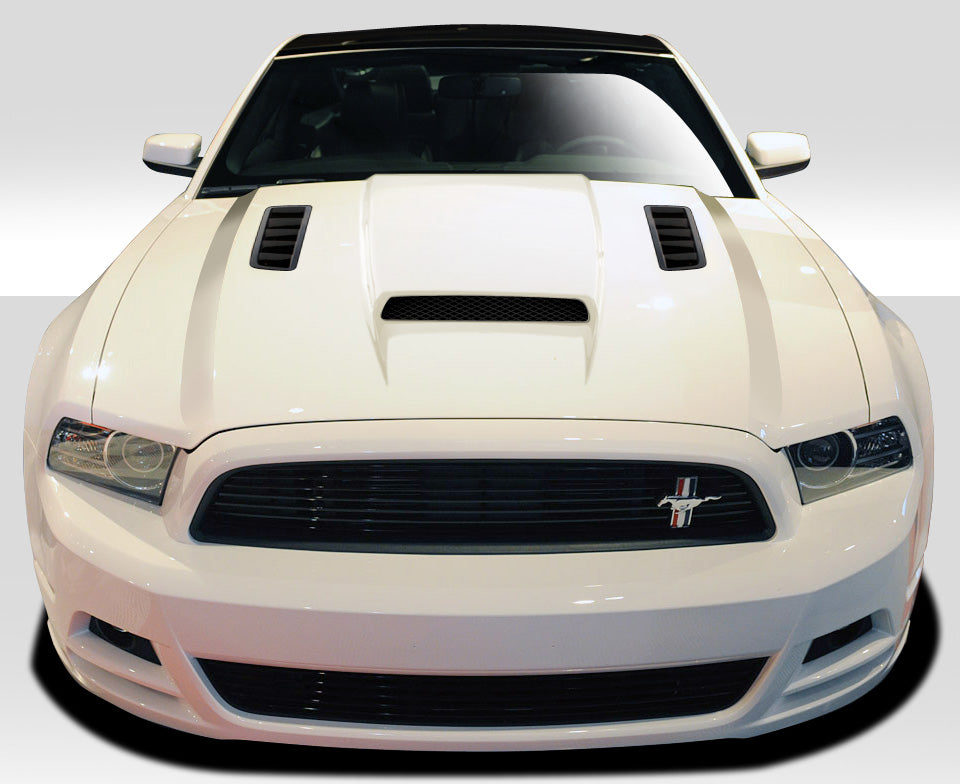 Extreme Dimensions Duraflex CVX Hood Compatible With 2013-2014 Ford Mustang 10-2014 Mustang GT500 - 1 Piece - 109258