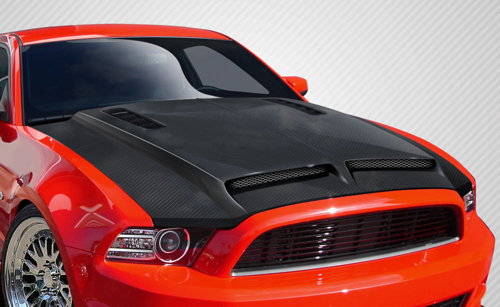 Carbon Creations GT500 Hood Compatible With 2013-2014 Ford Mustang 10-2014 Mustang GT500 - 109260