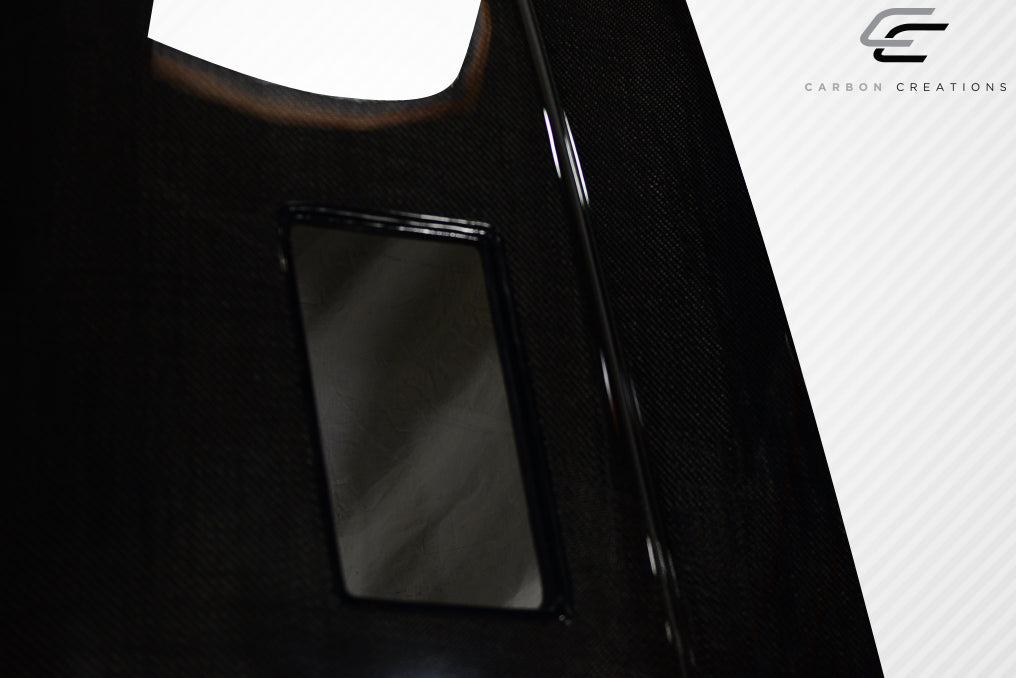 Carbon Creations GT500 Hood Compatible With 2010-2012 Ford Mustang - 1 Piece - 109261