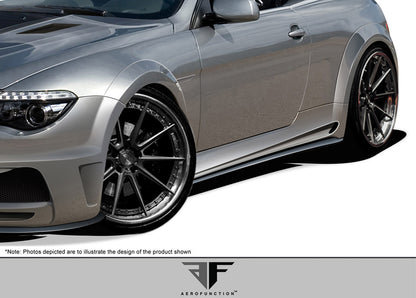 Aero Function AF-2 Wide Body Side Skirts Compatible With 2004-2010 BMW 6 Series - 2 Piece - 109266
