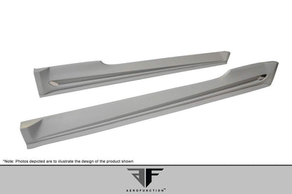 Aero Function AF-2 Wide Body Side Skirts Compatible With 2004-2010 BMW 6 Series - 2 Piece - 109266