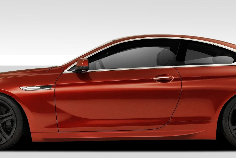 Extreme Dimensions Duraflex M Sport Look Side Skirts Compatible With 2011-2019 BMW 6 Series - 2 Piece - 109293