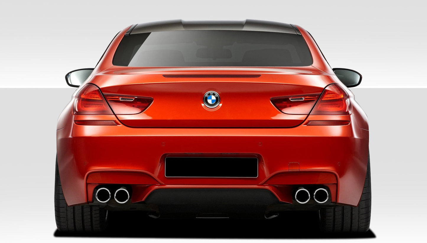 Extreme Dimensions Duraflex M6 Look Rear Bumper Cover Compatible With 2011-2019 BMW 6 Series - 1 Piece - 109294