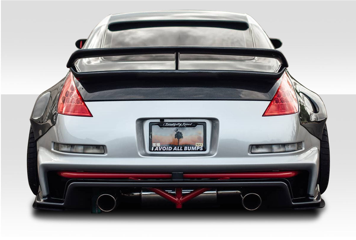 Extreme Dimensions Duraflex N-3 Wing Spoiler Compatible With 2003-2008 Nissan 350Z - 1 Piece - 109295