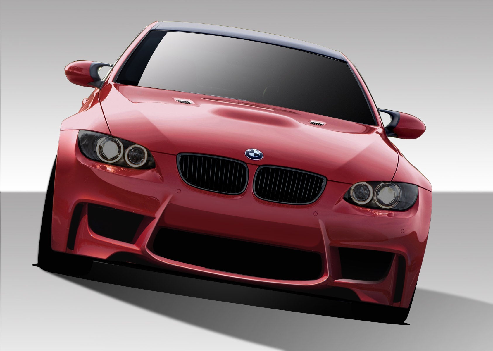 Extreme Dimensions Duraflex 1M Look Front Bumper Cover Compatible With 2008-2013 BMW M3 - 1 Piece - 109302