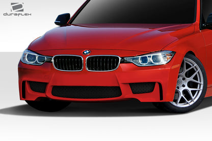 Extreme Dimensions Duraflex 1M Look Front Bumper Cover Compatible With 2012-2018 BMW 3 Series - 1 Piece - 109306