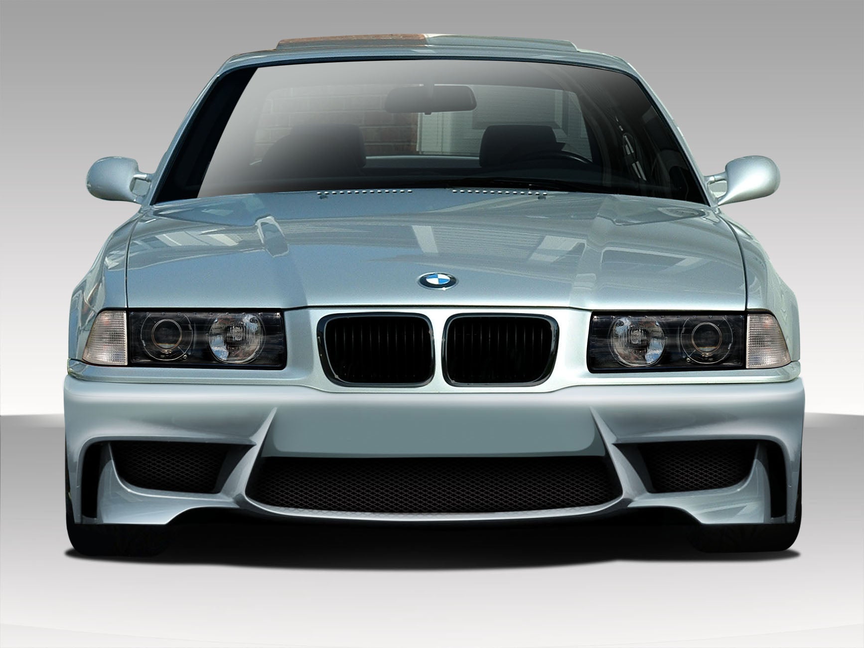 Extreme Dimensions Duraflex 1M Look Front Bumper Cover Compatible With 1992-1998 BMW 3 Series - 1 Piece - 109311