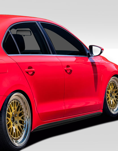 Extreme Dimensions Duraflex GLI Look Side Skirts Compatible With 2011-2014 Volkswagen Jetta - 2 Piece - 109316