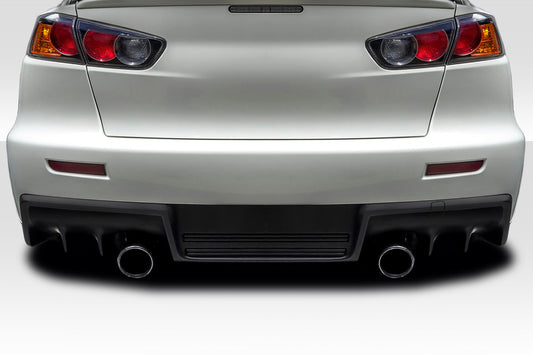 Extreme Dimensions Duraflex Evo X V2 Rear Bumper Cover Compatible With 2008-2017 Mitsubishi Lancer - 1 Piece - 109321