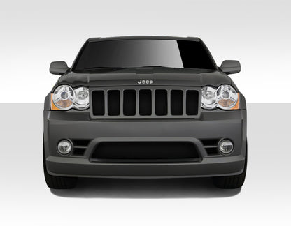 Extreme Dimensions Duraflex SRT Look Front Bumper Cover Compatible With 2008-2010 Jeep Grand Cherokee - 1 Piece - 109327