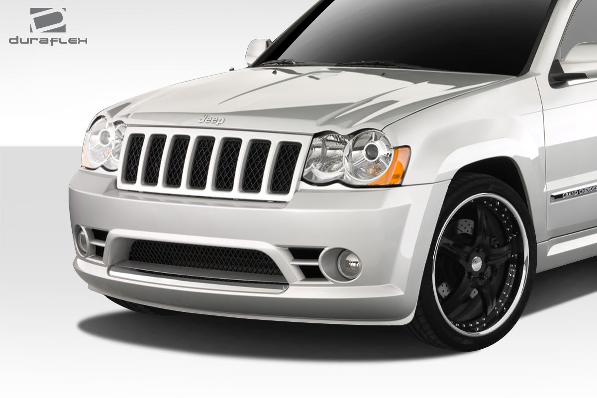Extreme Dimensions Duraflex SRT Look Front Bumper Cover Compatible With 2008-2010 Jeep Grand Cherokee - 1 Piece - 109327