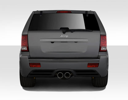 Extreme Dimensions Duraflex SRT Look Rear Bumper Cover Compatible With 2005-2010 Jeep Grand Cherokee - 1 Piece - 109328