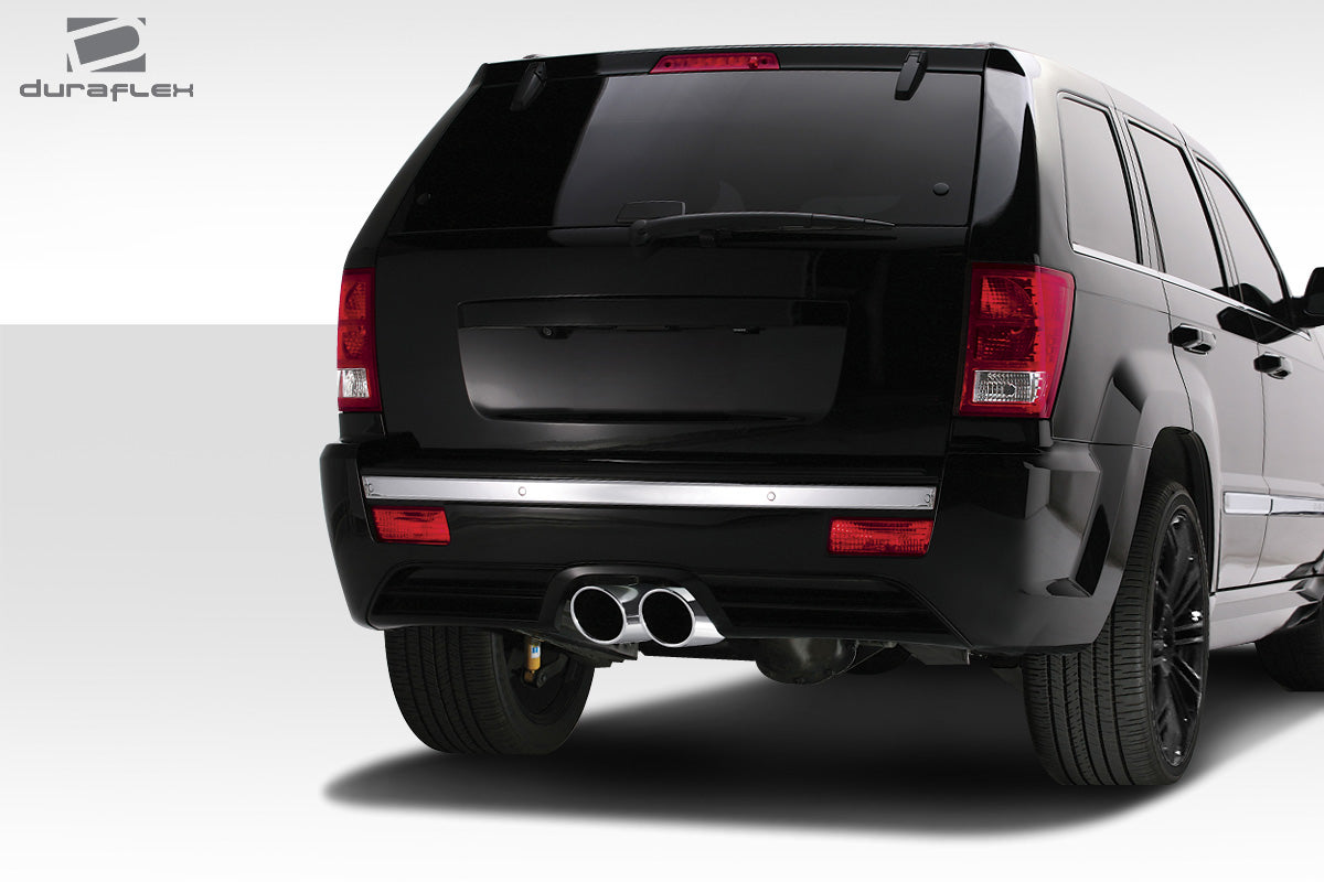 Extreme Dimensions Duraflex SRT Look Rear Bumper Cover Compatible With 2005-2010 Jeep Grand Cherokee - 1 Piece - 109328