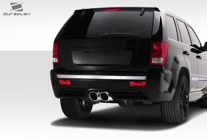 Extreme Dimensions Duraflex SRT Look Rear Bumper Cover Compatible With 2005-2010 Jeep Grand Cherokee - 1 Piece - 109328