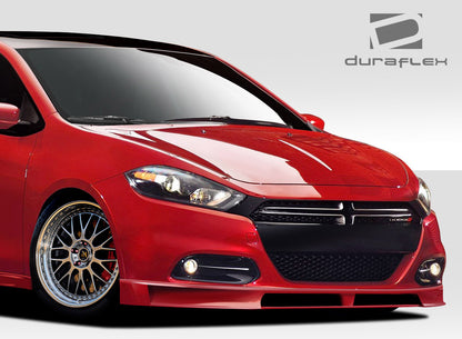 Extreme Dimensions Duraflex Racer Front Lip Spoiler Compatible With 2013-2016 Dodge Dart - 1 Piece - 109329