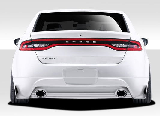 Extreme Dimensions Duraflex Racer Rear Lip Add On Spoiler Compatible With 2013-2016 Dodge Dart - 1 Piece - 109331