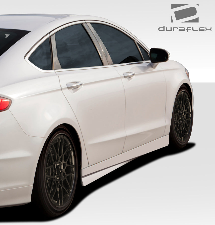 Extreme Dimensions Duraflex Racer Side Skirts Compatible With 2013-2016 Ford Fusion - 2 Piece - 109335
