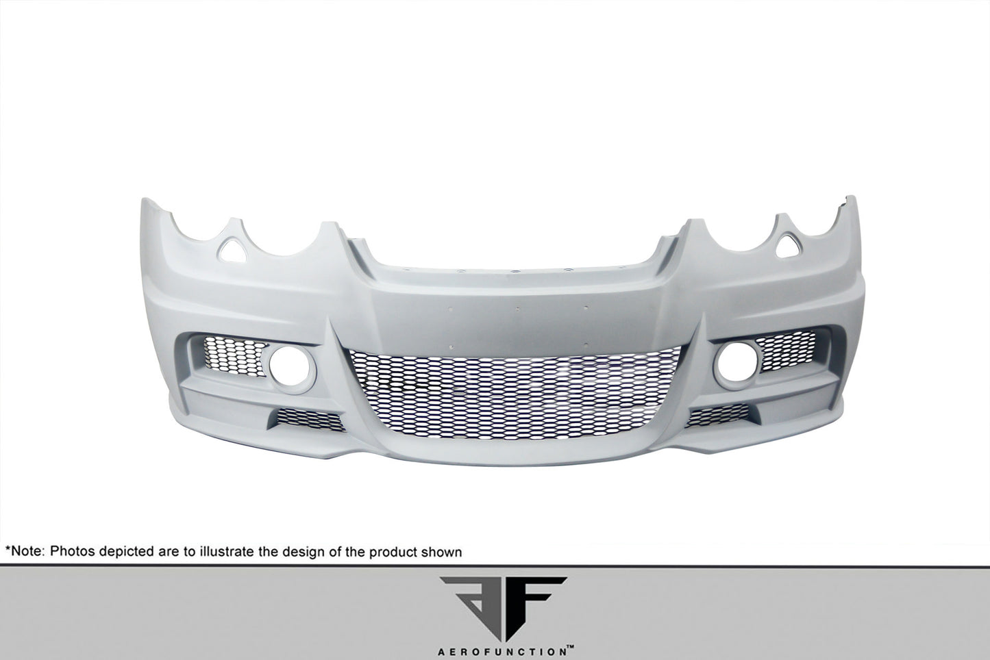 Aero Function AF-1 Front Bumper Cover Compatible With 2003-2010 Bentley Continental - 1 Piece - 109357