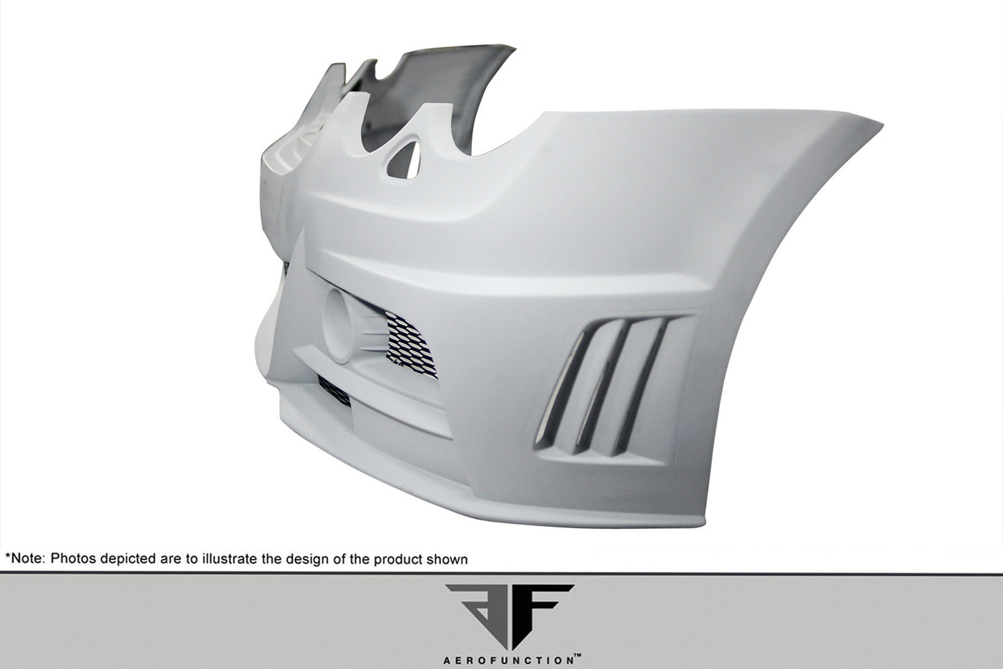 Aero Function AF-1 Front Bumper Cover Compatible With 2003-2010 Bentley Continental - 1 Piece - 109357