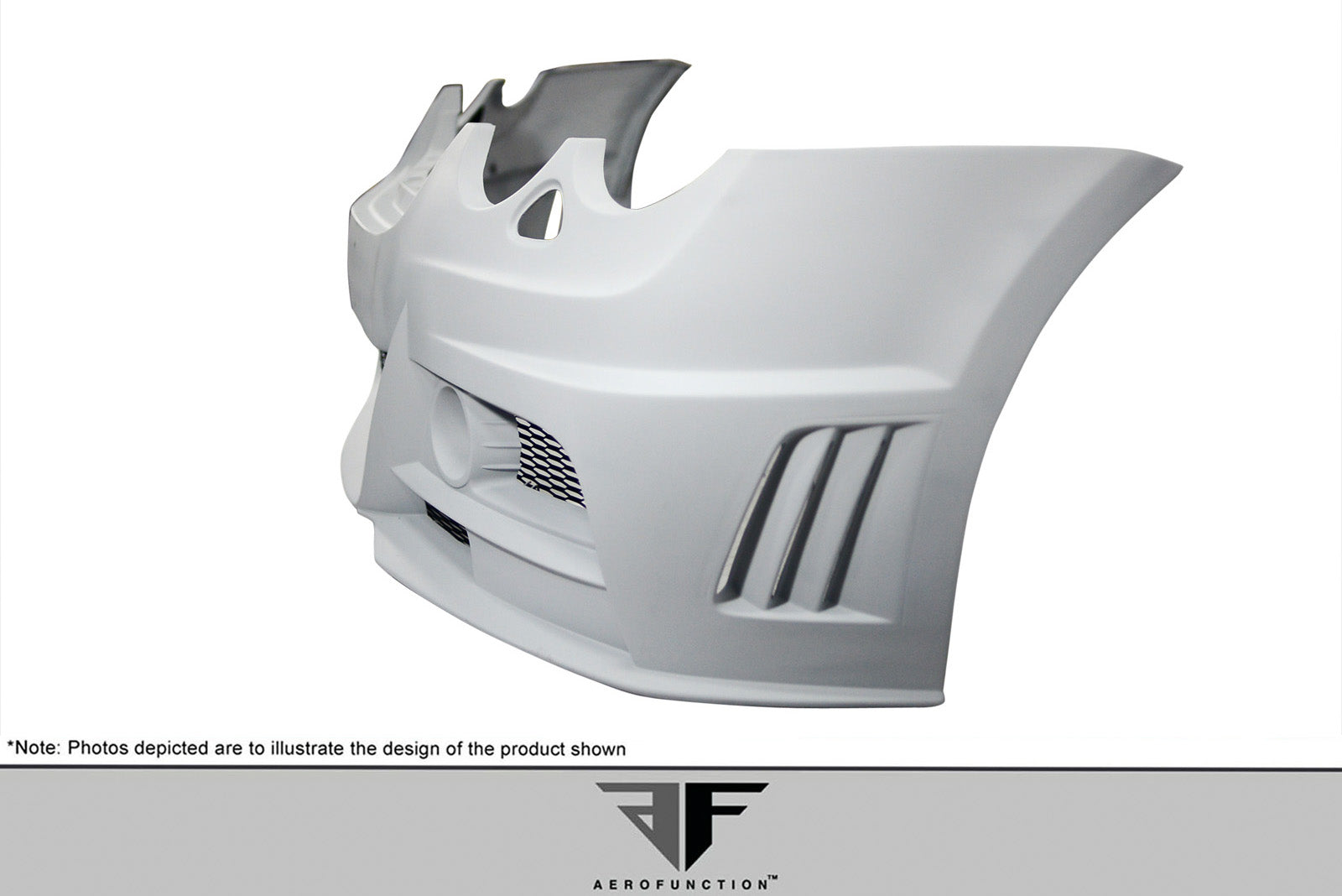 Aero Function AF-1 Front Bumper Cover Compatible With 2003-2010 Bentley Continental - 1 Piece - 109357