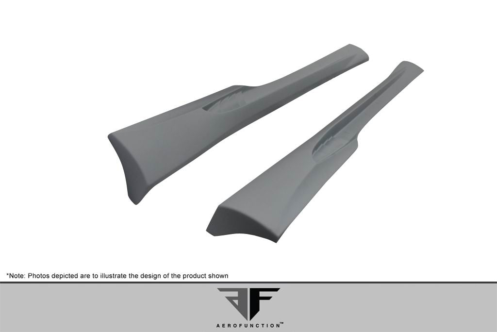 Aero Function AF-1 Side Skirts Compatible With 2003-2010 Bentley Continental - 2 Piece - 109358