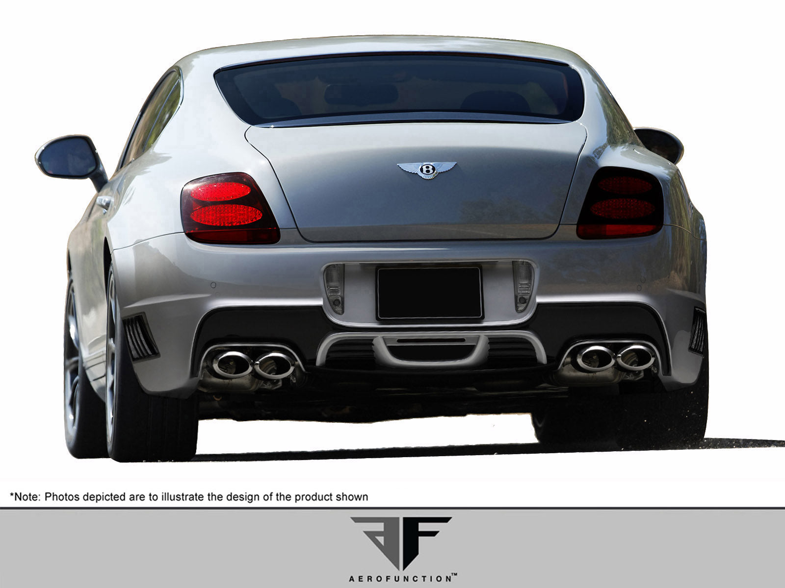 Aero Function (GFK) AF-1 Body Kit Compatible With 2003-2010 Bentley Continental GT - 4 Piece - 109389
