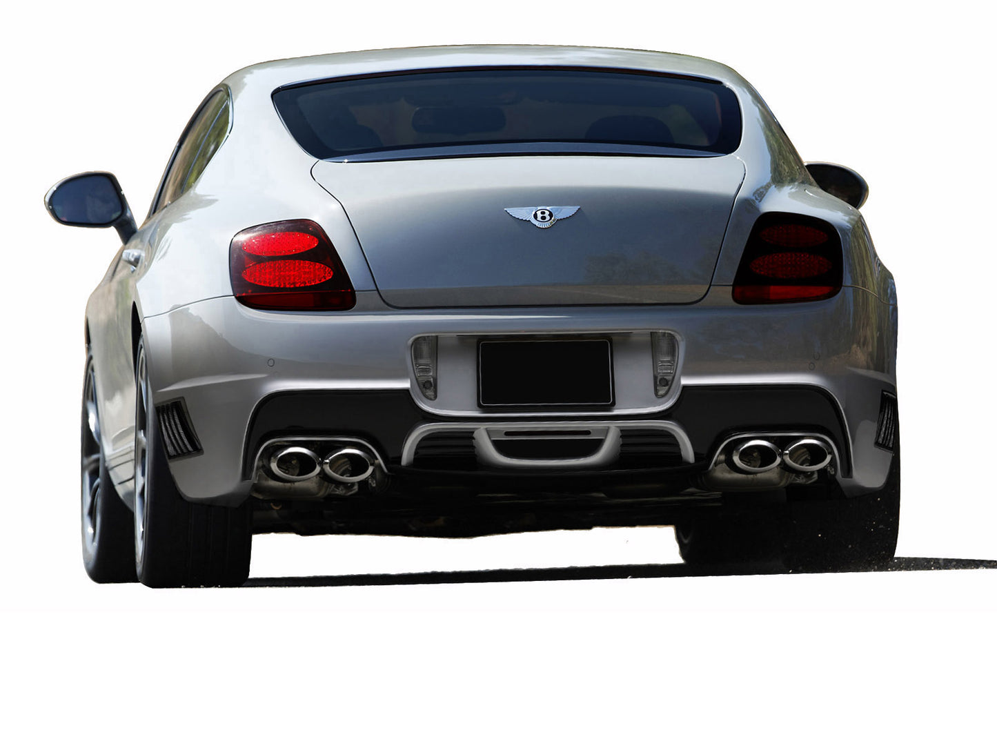 Aero Function AF-1 Rear Bumper Cover Compatible With 2003-2010 Bentley Continental - 1 Piece - 109359