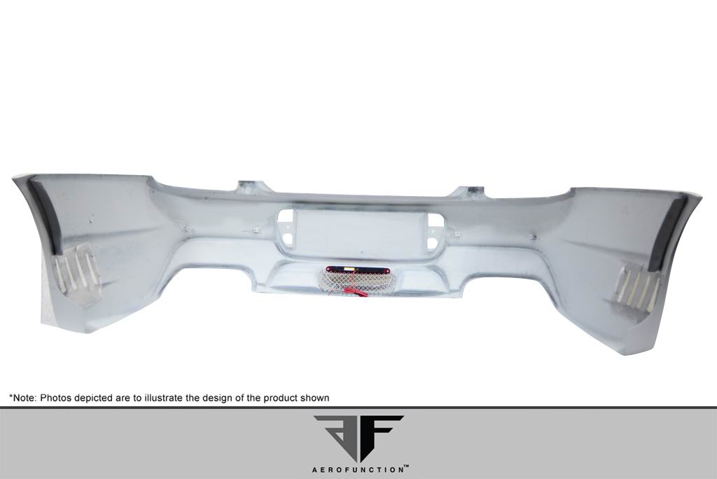 Aero Function AF-1 Rear Bumper Cover Compatible With 2003-2010 Bentley Continental - 1 Piece - 109359