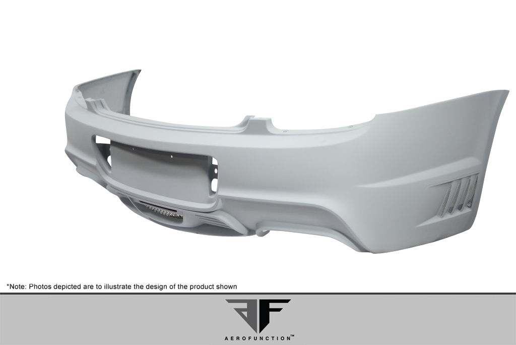 Aero Function AF-1 Rear Bumper Cover Compatible With 2003-2010 Bentley Continental - 1 Piece - 109359