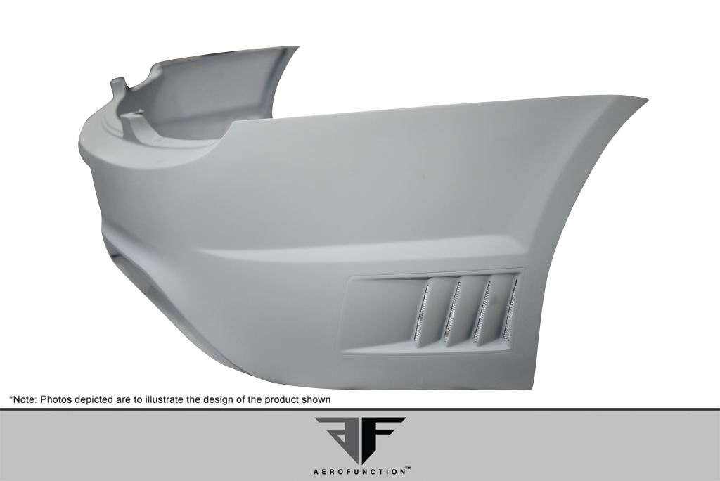 Aero Function AF-1 Rear Bumper Cover Compatible With 2003-2010 Bentley Continental - 1 Piece - 109359