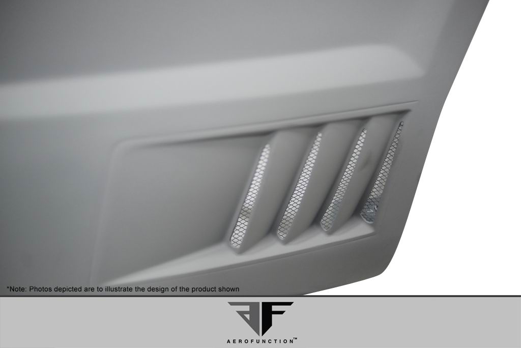 Aero Function AF-1 Rear Bumper Cover Compatible With 2003-2010 Bentley Continental - 1 Piece - 109359