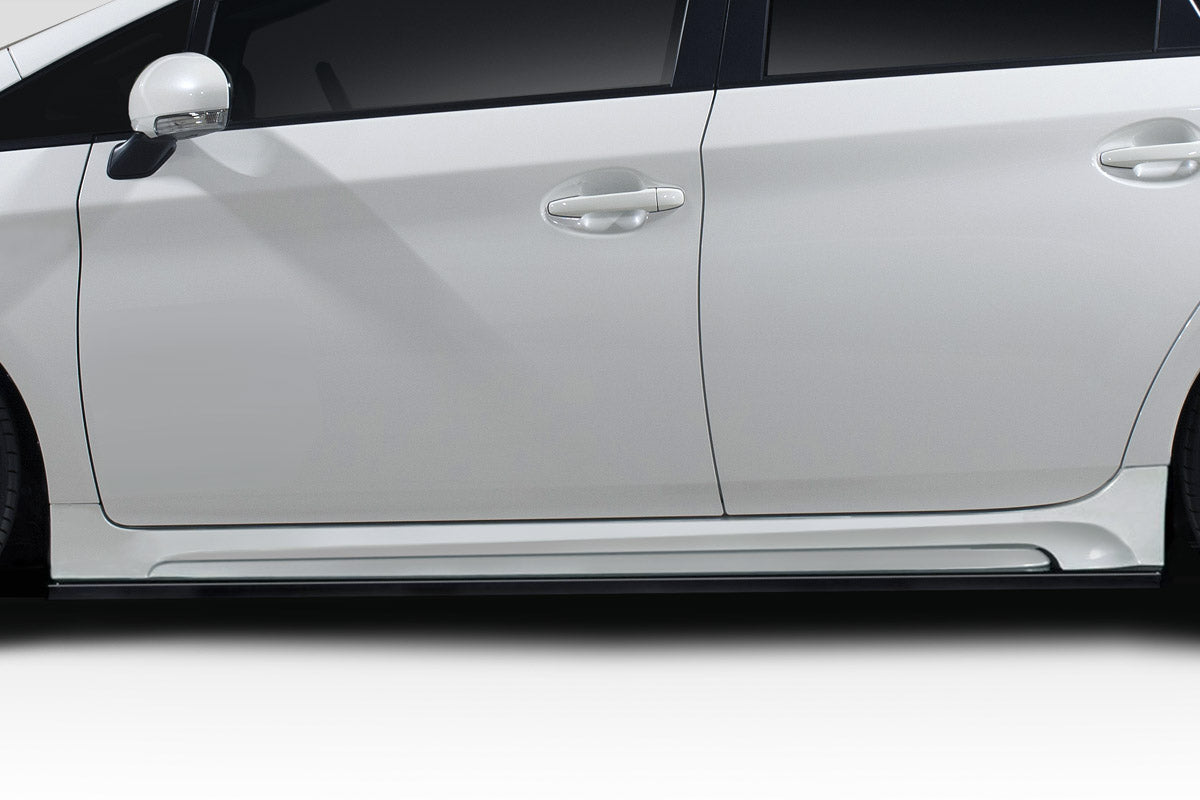 Extreme Dimensions Duraflex TK-R Side Skirts Compatible With 2010-2015 Toyota Prius - 2 Piece - 109381