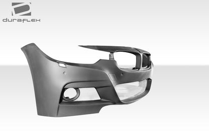 Extreme Dimensions Duraflex M Sport Look Front Bumper Cover Compatible With 2012-2018 BMW 3 Series - 1 Piece - 109408
