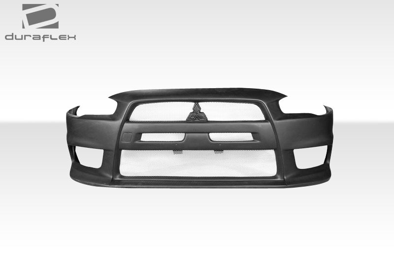 Extreme Dimensions Duraflex Evo X V3 Front Bumper Cover Compatible With 2008-2017 Mitsubishi Lancer - 1 Piece - 109413