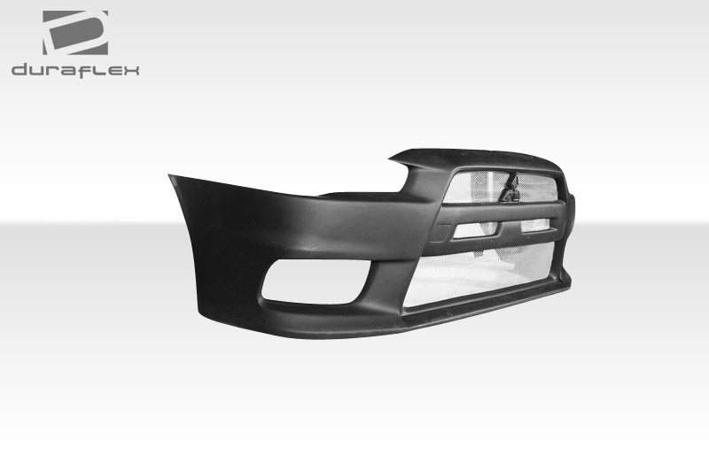Extreme Dimensions Duraflex Evo X V3 Front Bumper Cover Compatible With 2008-2017 Mitsubishi Lancer - 1 Piece - 109413