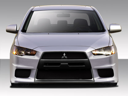 Extreme Dimensions Duraflex Evo X V3 Body Kit Compatible With 2008-2017 Mitsubishi Lancer - 6 Piece - 109443