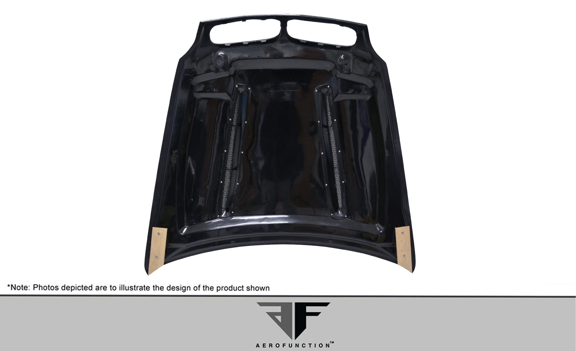 Aero Function AF-5 Carbon Hood Compatible With 2008-2014 BMW X6 - 1 Piece - 109420