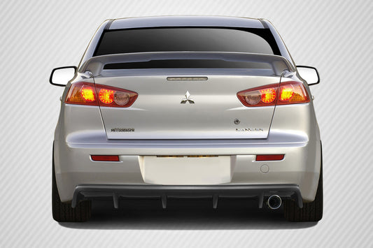 Carbon Creations M Power Rear Lip Add On Spoiler Compatible With 2008-2017 Mitsubishi Lancer - 1 Piece - 109421