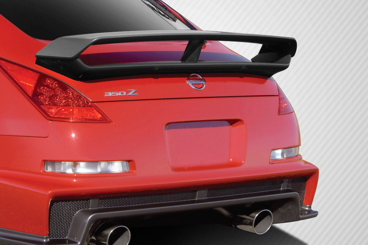 Carbon Creations N-3 Wing Spoiler Compatible With 2003-2008 Nissan 350Z - 1 Piece - 109422