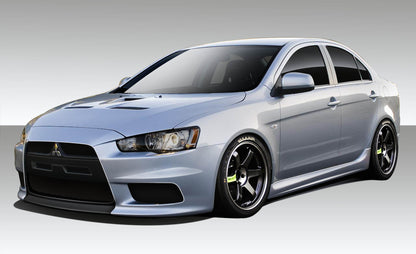 Extreme Dimensions Duraflex Evo X V3 Body Kit Compatible With 2008-2017 Mitsubishi Lancer - 4 Piece - 109442