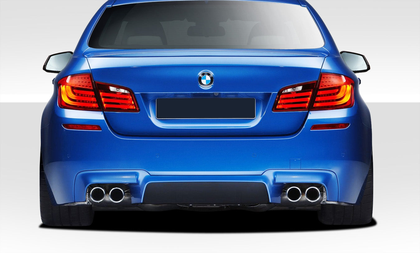 Extreme Dimensions Duraflex M5 Look Rear Bumper Cover Compatible With 2011-2016 BMW 5 Series - 1 Piece - 109450
