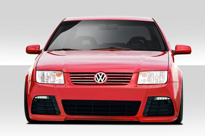 Extreme Dimensions Duraflex R Look Front Bumper Cover Compatible With 1999-2004 Volkswagen Jetta - 1 Piece - 109474