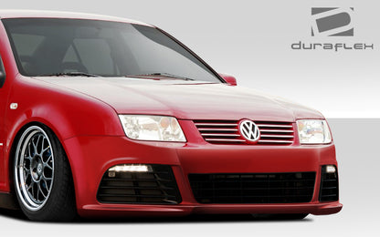Extreme Dimensions Duraflex R Look Front Bumper Cover Compatible With 1999-2004 Volkswagen Jetta - 1 Piece - 109474