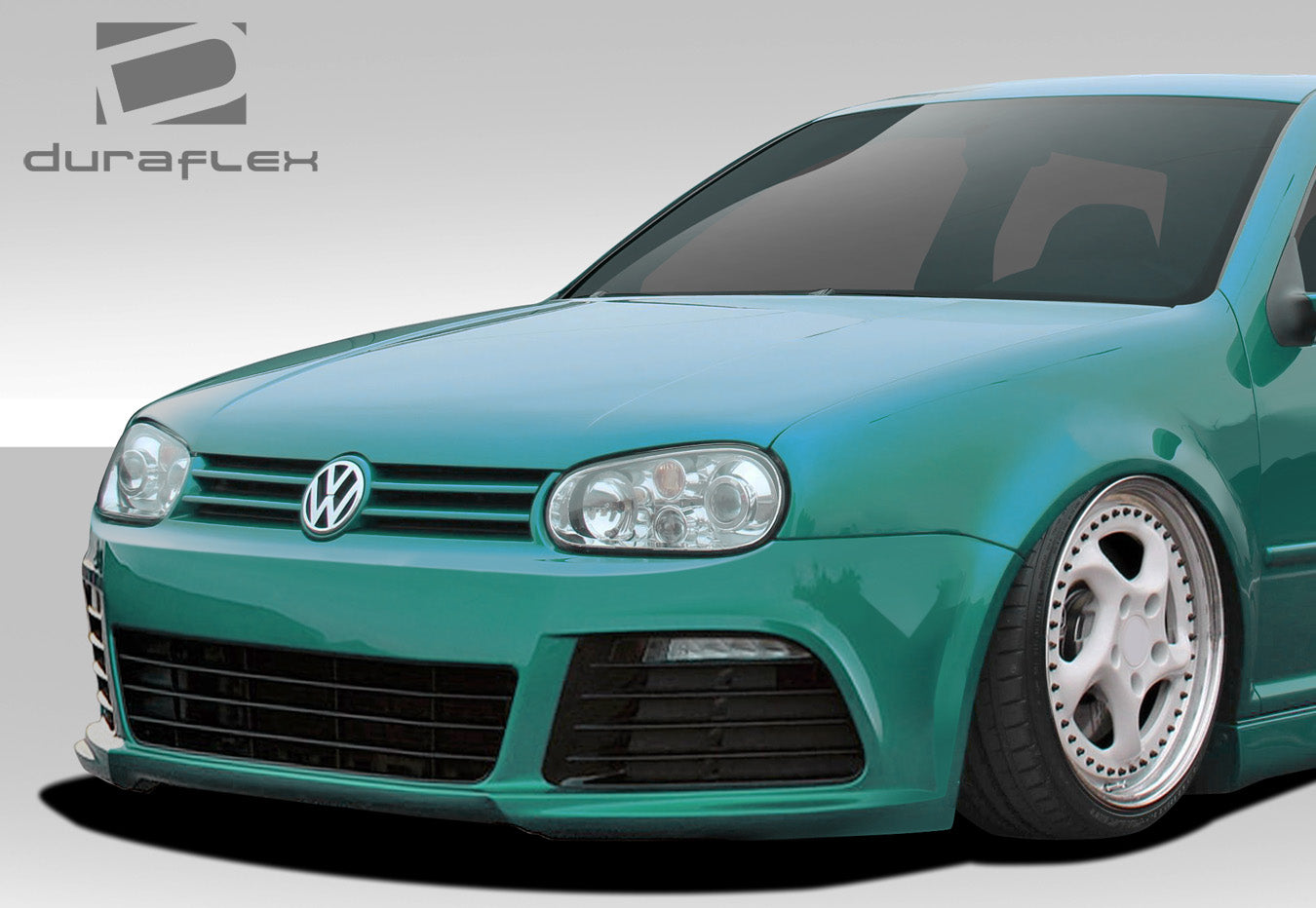 Extreme Dimensions Duraflex R Look Front Bumper Cover Compatible With 1999-2005 Volkswagen Golf - 1 Piece - 109475