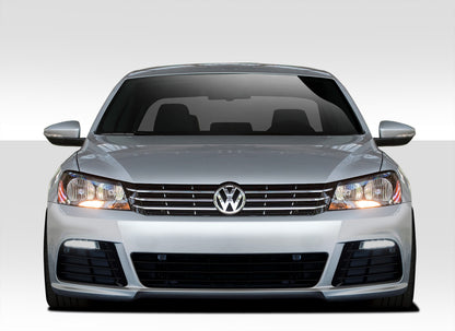 Extreme Dimensions Duraflex R Look Front Bumper Cover Compatible With 2011-2015 Volkswagen Passat - 1 Piece - 109476