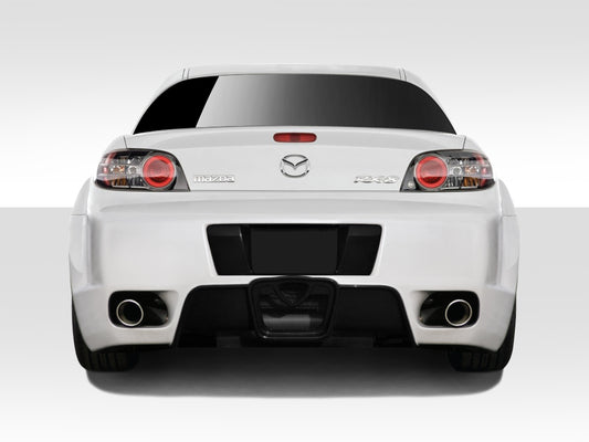 Extreme Dimensions Duraflex K-1 Rear Bumper Cover Compatible With 2004-2008 Mazda RX8 - 1 Piece - 109488