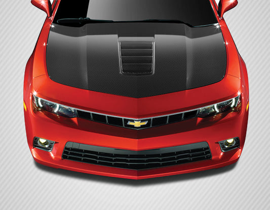 Carbon Creations Z28 Look Hood Compatible With 2010-2015 Chevrolet Camaro - 1 Piece - 109491
