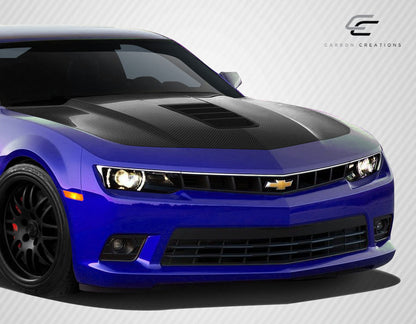Carbon Creations Z28 Look Hood Compatible With 2010-2015 Chevrolet Camaro - 1 Piece - 109491